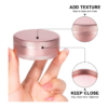Pill Case 2 Compartment Metal Pill Box for Supplements - Image 2