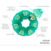 7 Day Pill Organizer Supplements - Aqua - Image 3