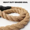 6 FT Gym Fitness Training Rope for Climbing Exercises - Image 3